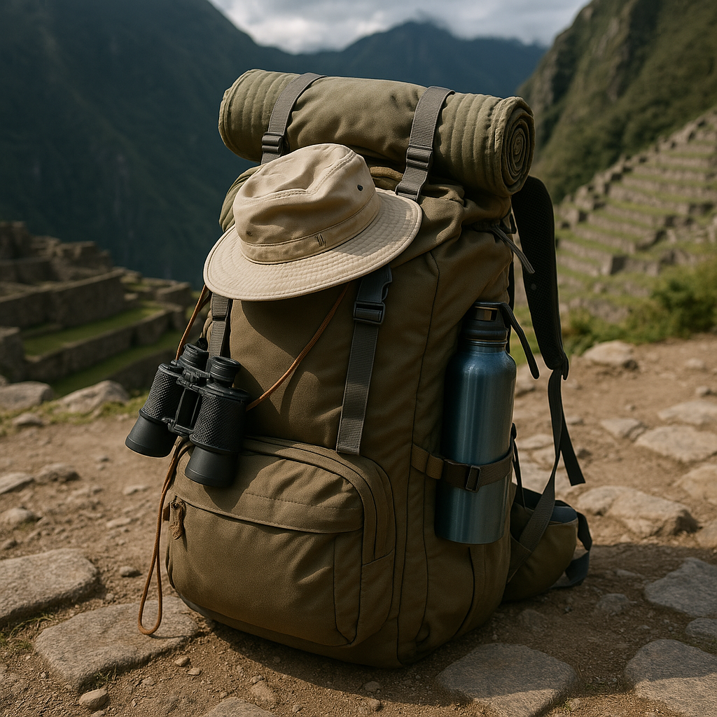 Durable trekking backpack for multi-day hikes and outdoor adventures in Peru.